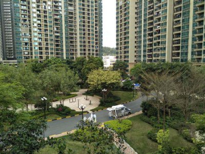 貴州省畢節(jié)市金沙縣金山府邸小區(qū)采用安卓4.3寸云對(duì)講設(shè)備