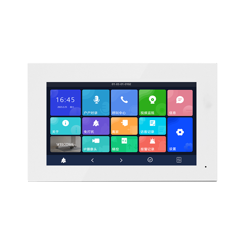 臨夏10寸觸屏數(shù)字室內(nèi)機(jī) 型號